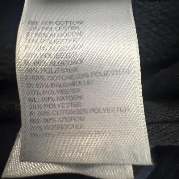 The North Face Hoodie Sweatshirt Womens Small Black Fleece Kangaroo Pocket - Picture 8 of 10